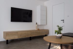 Moderná obývačková stena