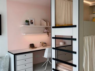 moderná detská izba s poschodovou posteľou